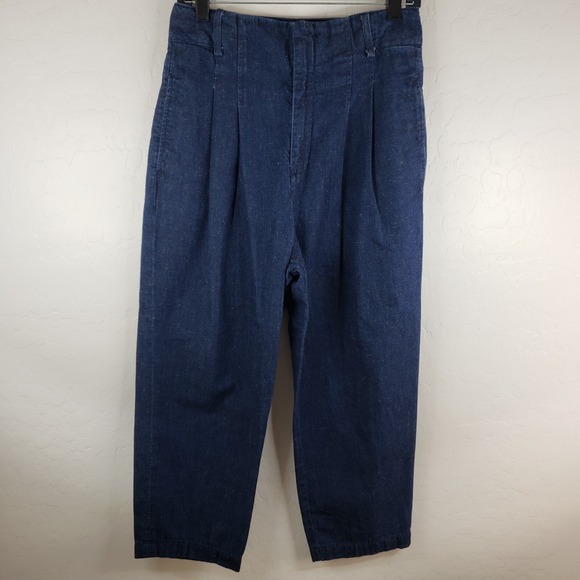 Ag Adriano Goldschmied Denim - AG Adriano Goldschmied 28x23 The Yasmeen Jeans High Rise Pleated Women Size 29